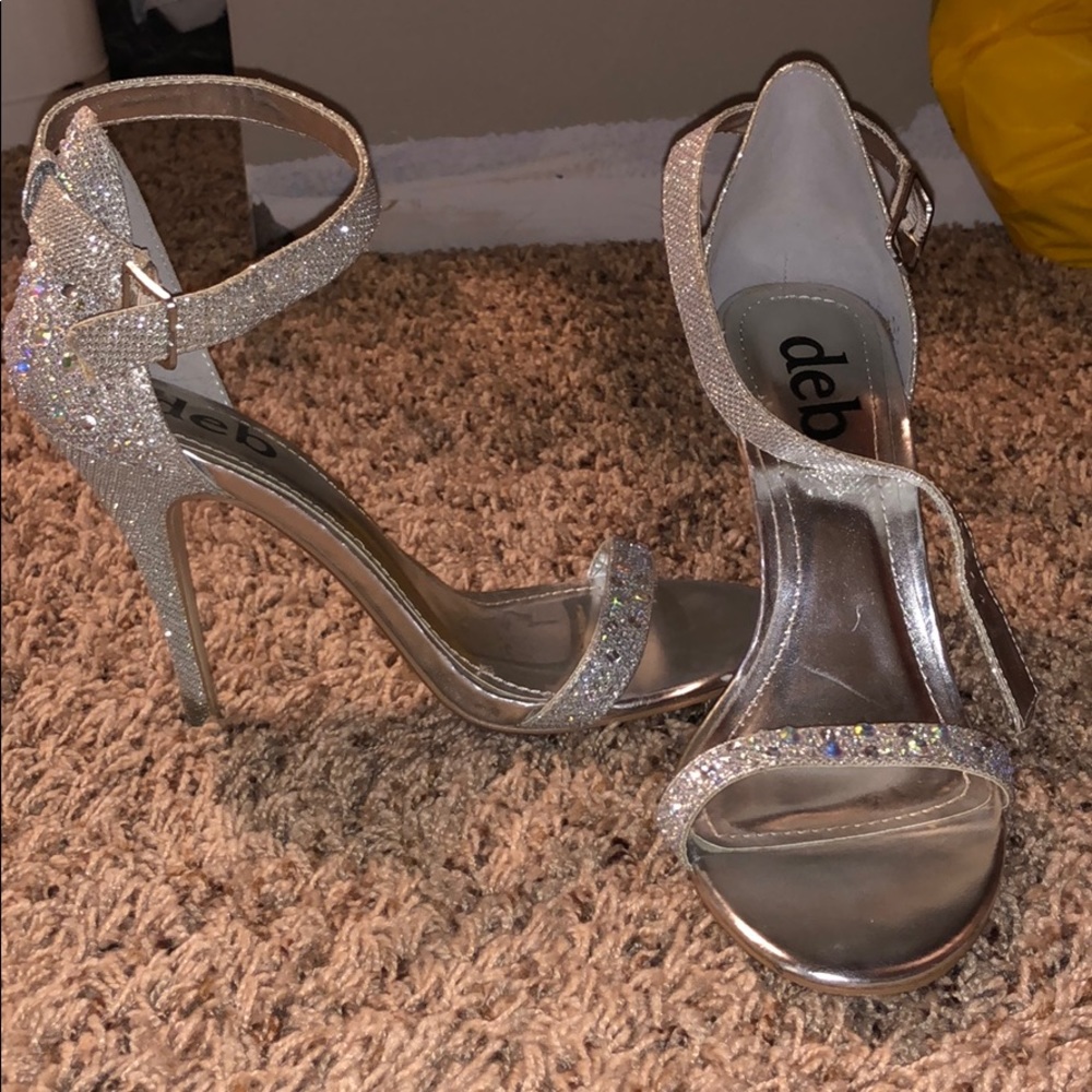 Silver heels
